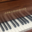 2005 J Pramberger cherry French Provincial grand piano - Grand Pianos